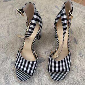 Jessica Simpson Sherron Gingham Shoes Size 8.5
